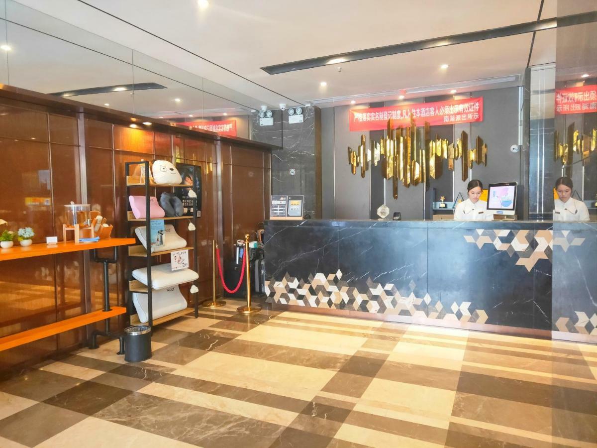 Lnsail Hotel Shenzhen Luohu Port Railway Station Zewnętrze zdjęcie