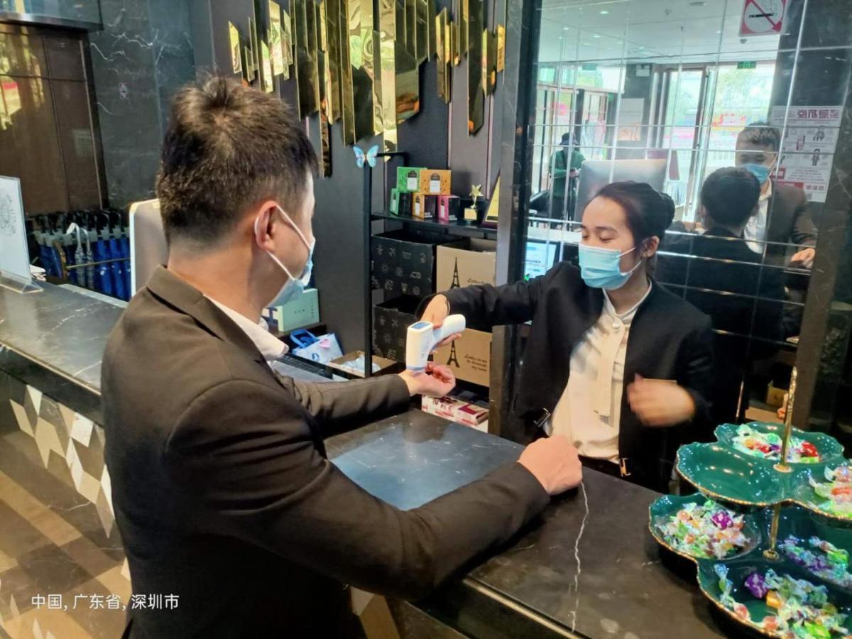 Lnsail Hotel Shenzhen Luohu Port Railway Station Zewnętrze zdjęcie